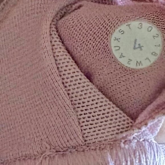 Lululemon Love Knot Bra Vintage Mauve Size 4 Light Support - Picture 9 of 9